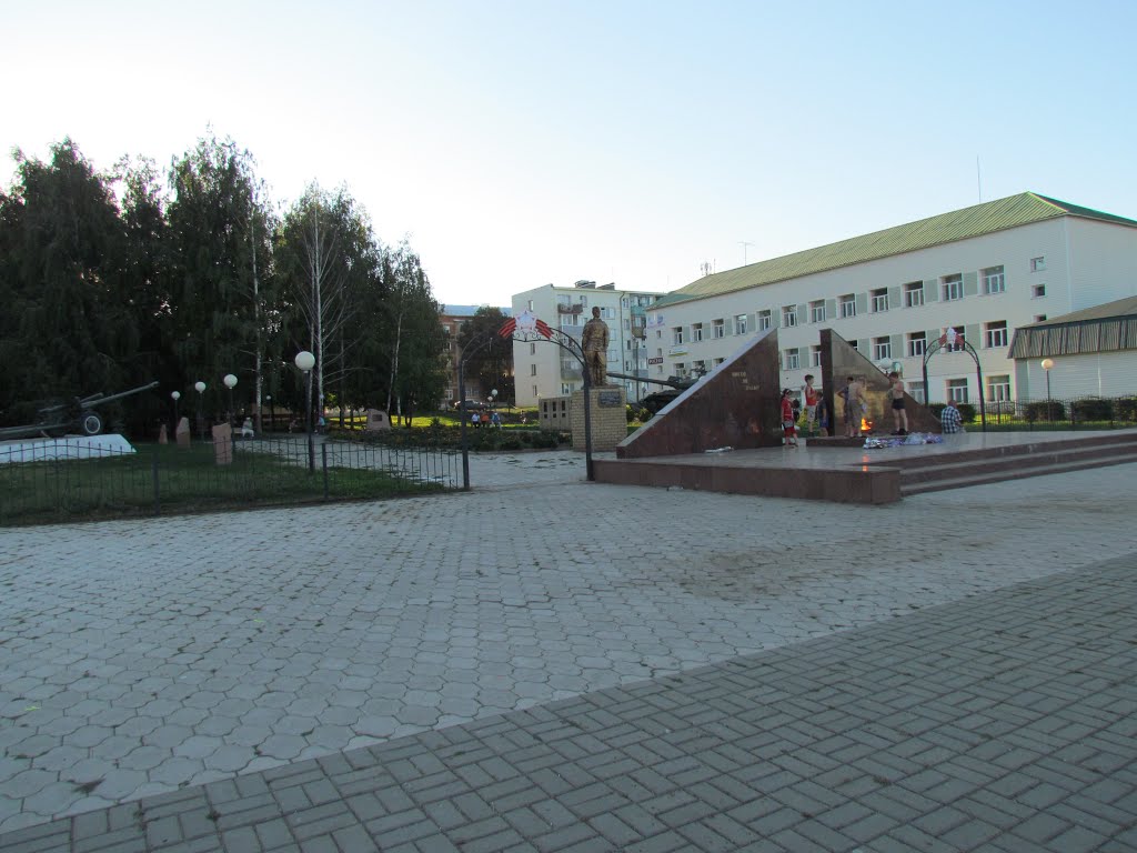 Площадь памяти в г. Агрыз.