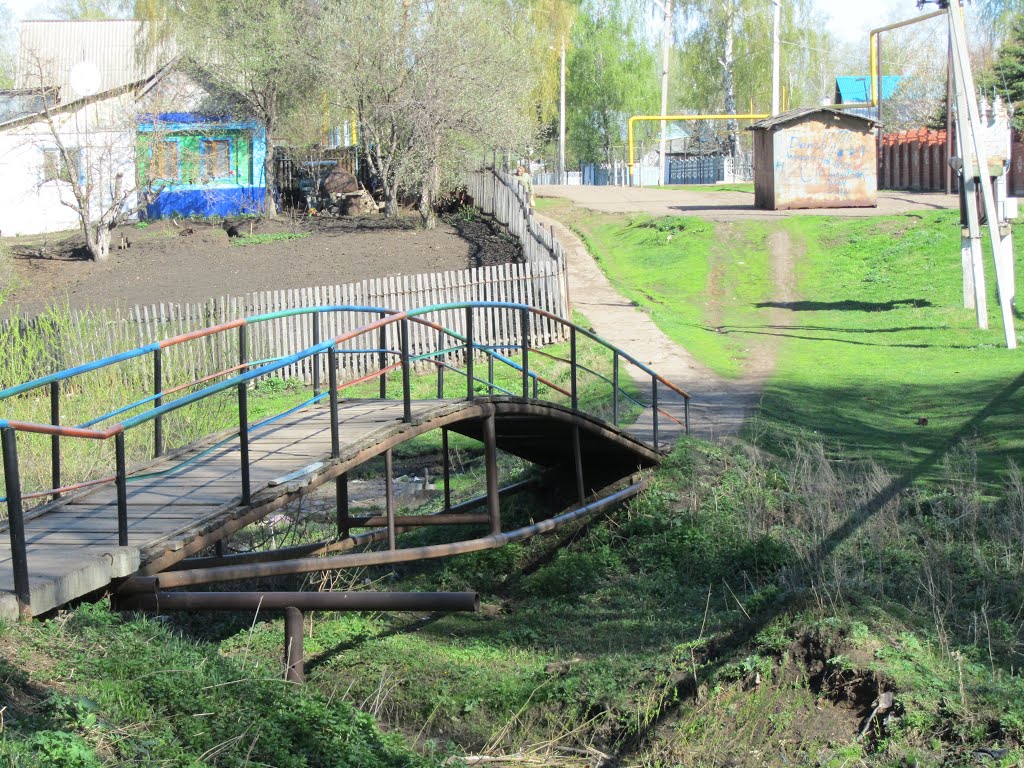 Мост. Ул. Горького. Татария. Аксубаево. Май 2013