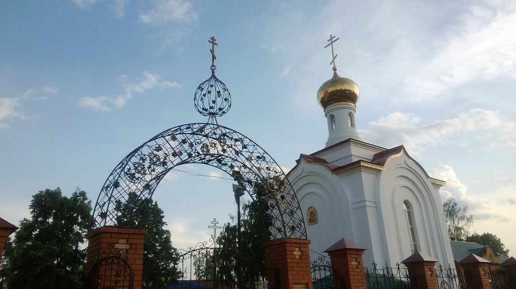 Часовня и главные ворота Воскресенского собора. Алексеевское. Татария. Июнь 2013