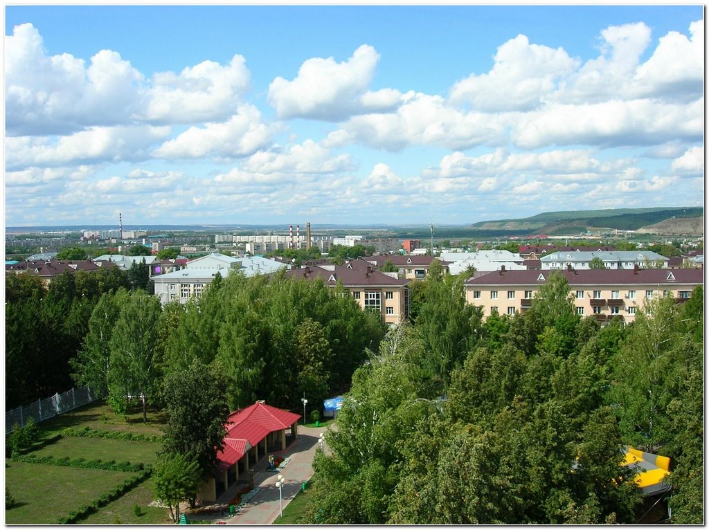 Вид с колеса обозрения