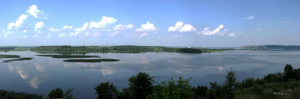 Заливы на СвиягеSvyaga river gulfs