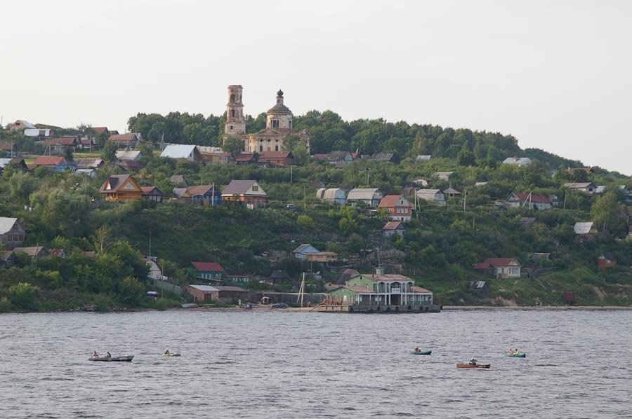 Вид на село Ключищи Верхнеуслонского района / View of Klyuchishche village of Verkhniy Uslon county (04/08/2007)