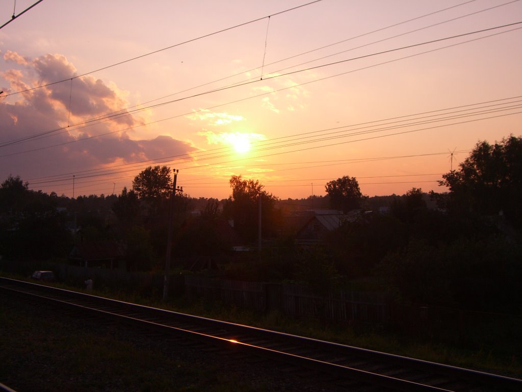 Sunset around Kazan