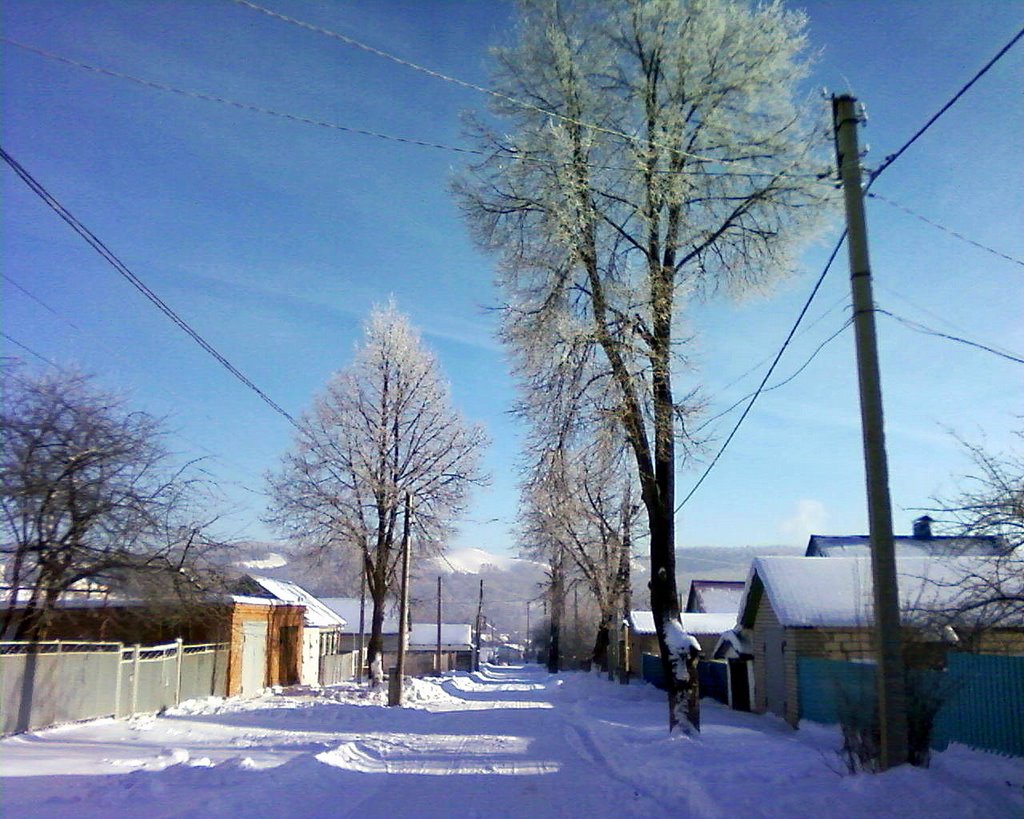 Улица зимой