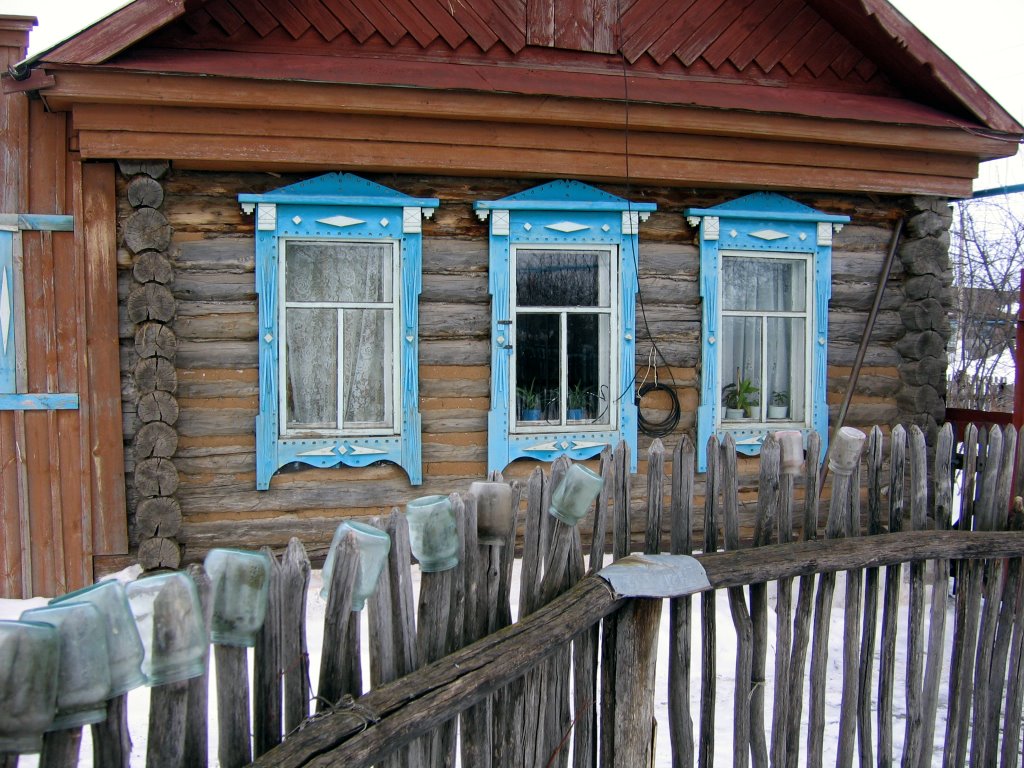 Повседневная жизнь 001. Двор. Зима.