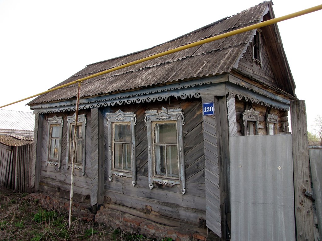Старый, старый дом. Bazarnyye Mataki, Tatarstan (Russia)