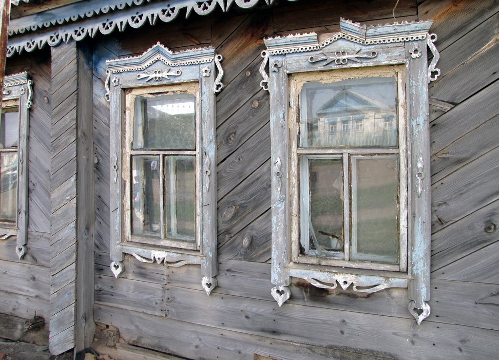 Сны старого, старого дома.( Dreams of the old, old house ). Bazarnyye Mataki,Tatarstan (Russia)
