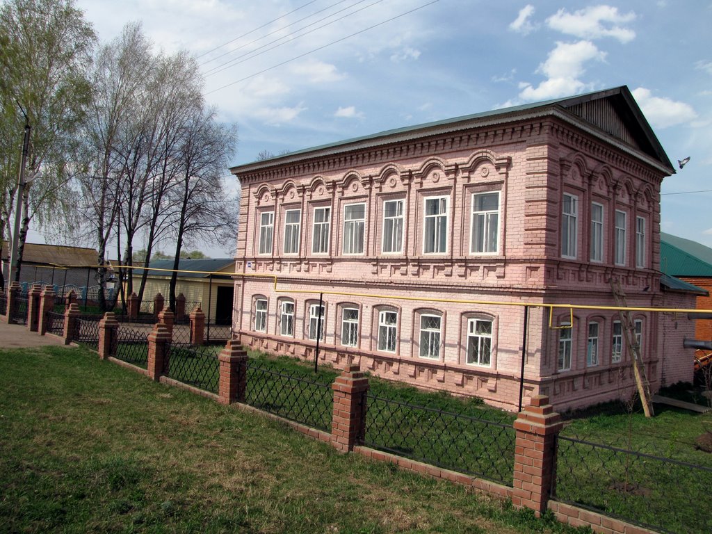 Здание музея. Bazarnyye Mataki, Tatarstan (Russia)