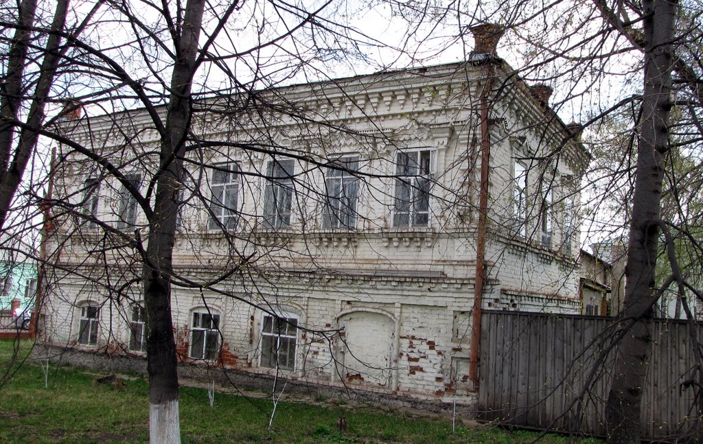 Старый купеческий дом. Bazarnyye Mataki, Tatarstan (Russia)