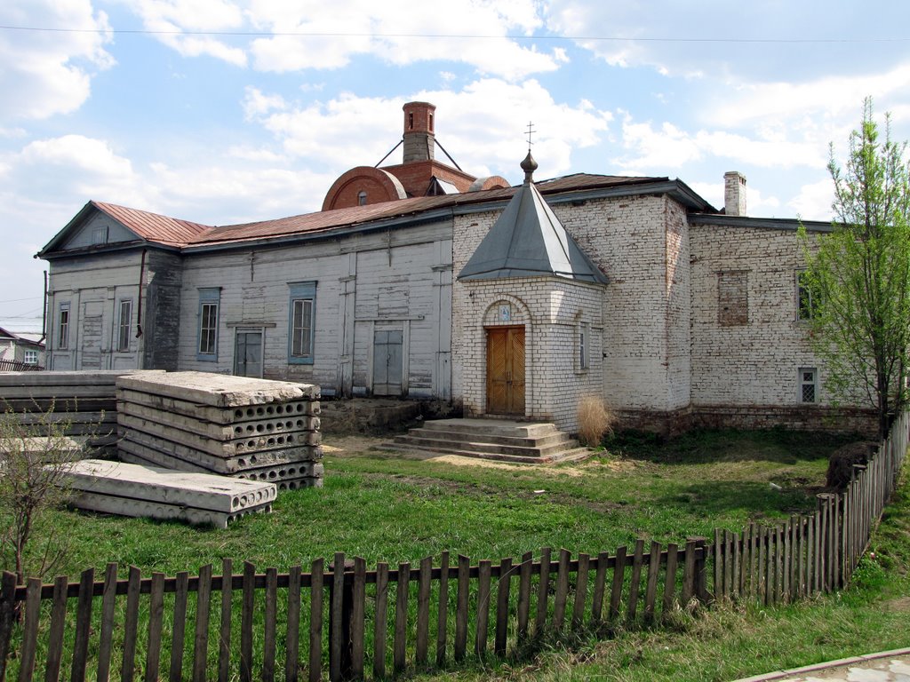 Церковь. Восстановление. Bazarnyye Mataki, Tatarstan (Russia)