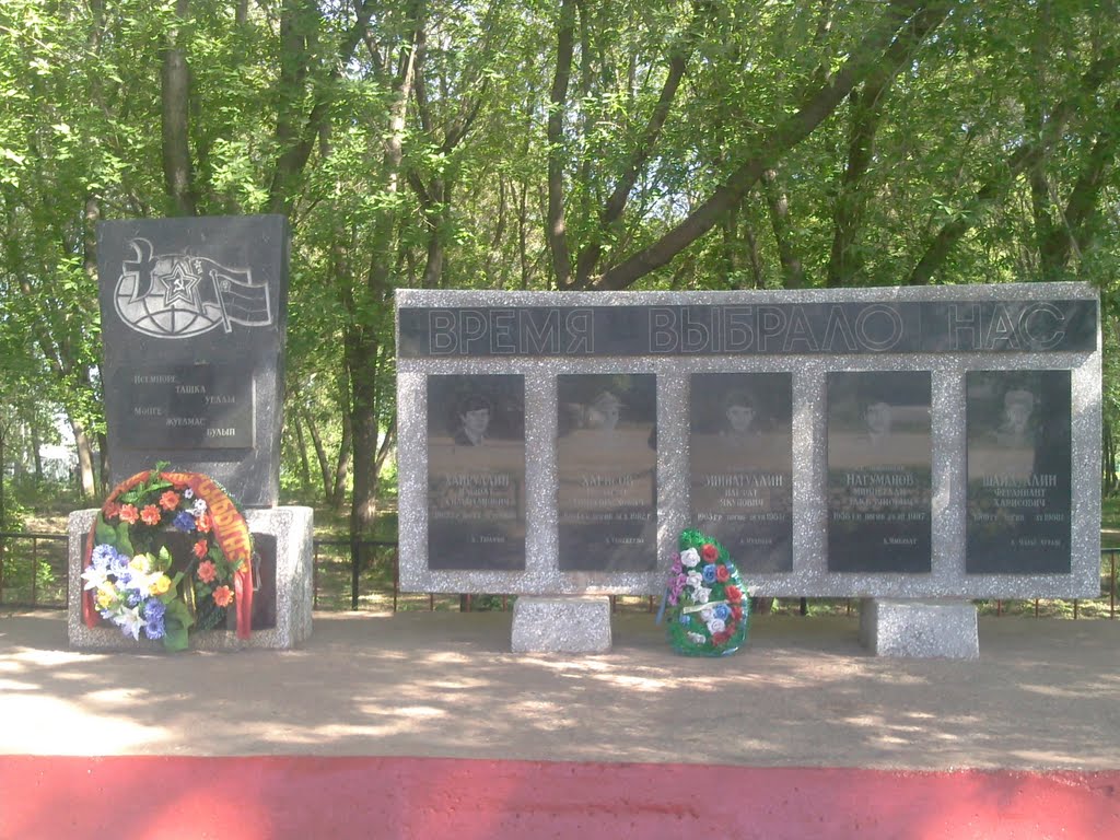 Памятник "Авганцам"