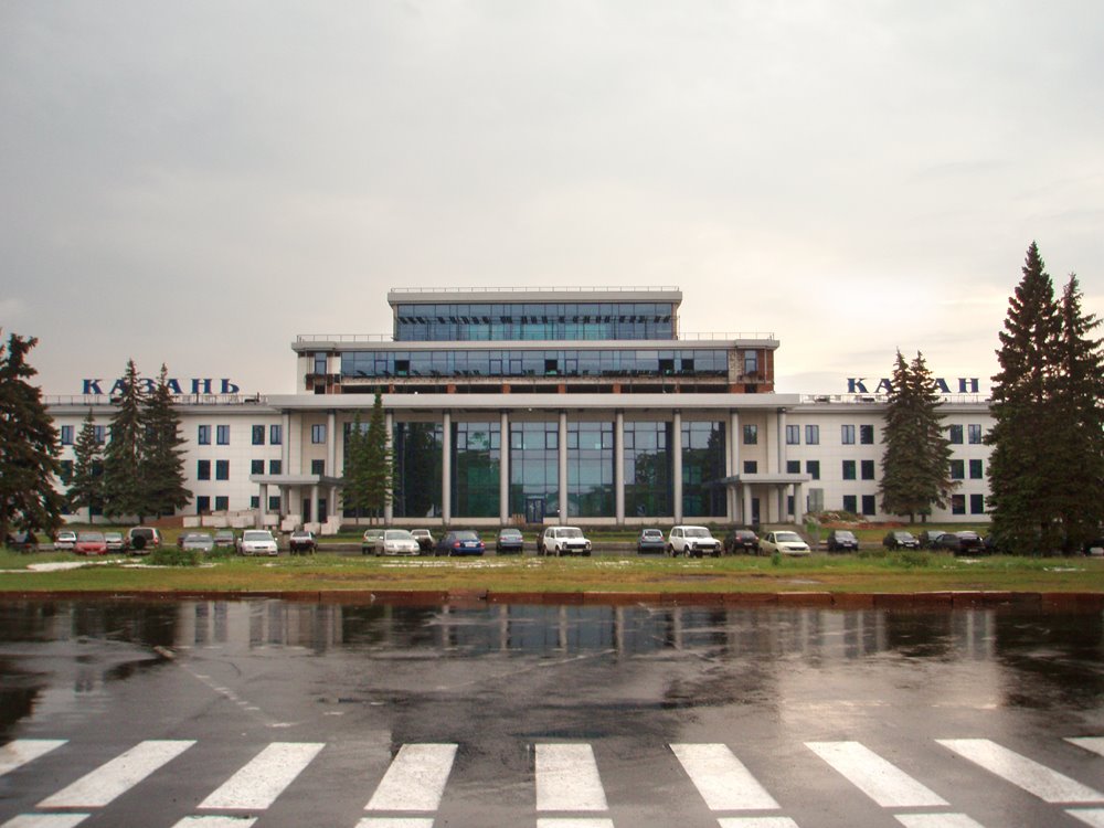 The Kazan river port