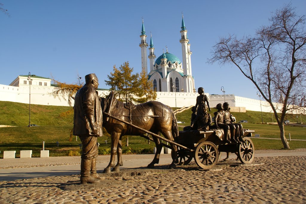 г. Казань, памятник Благотворителю..