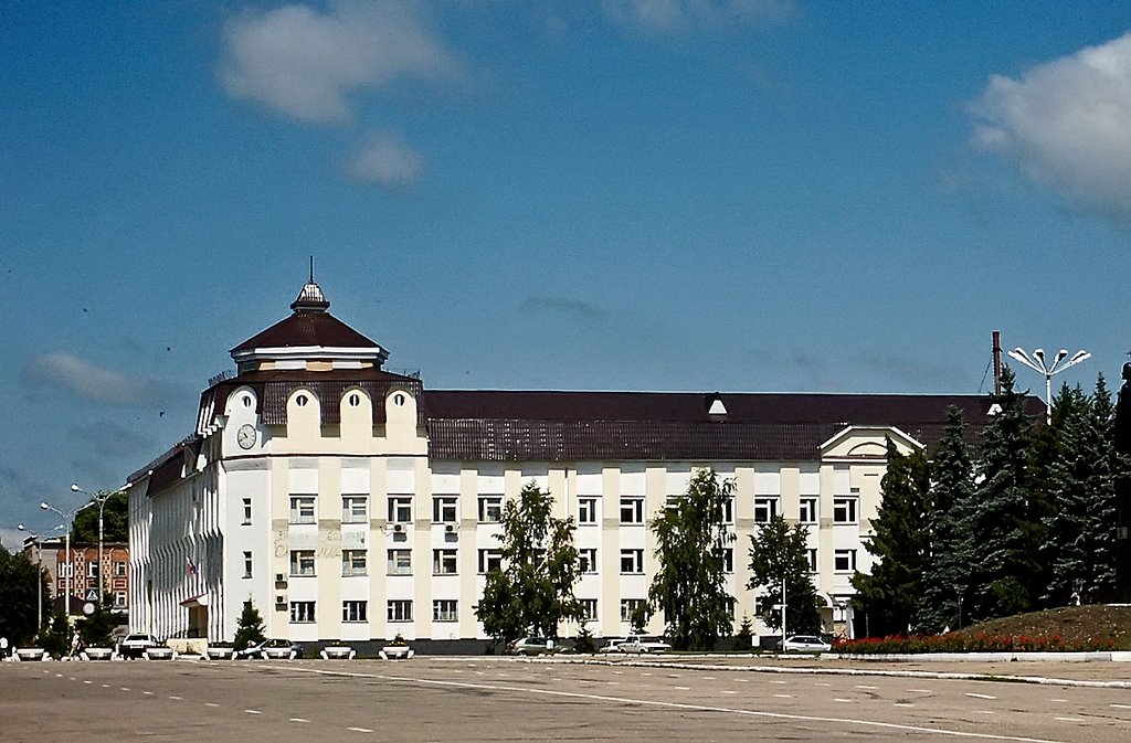 На центральной площади в Бугульме