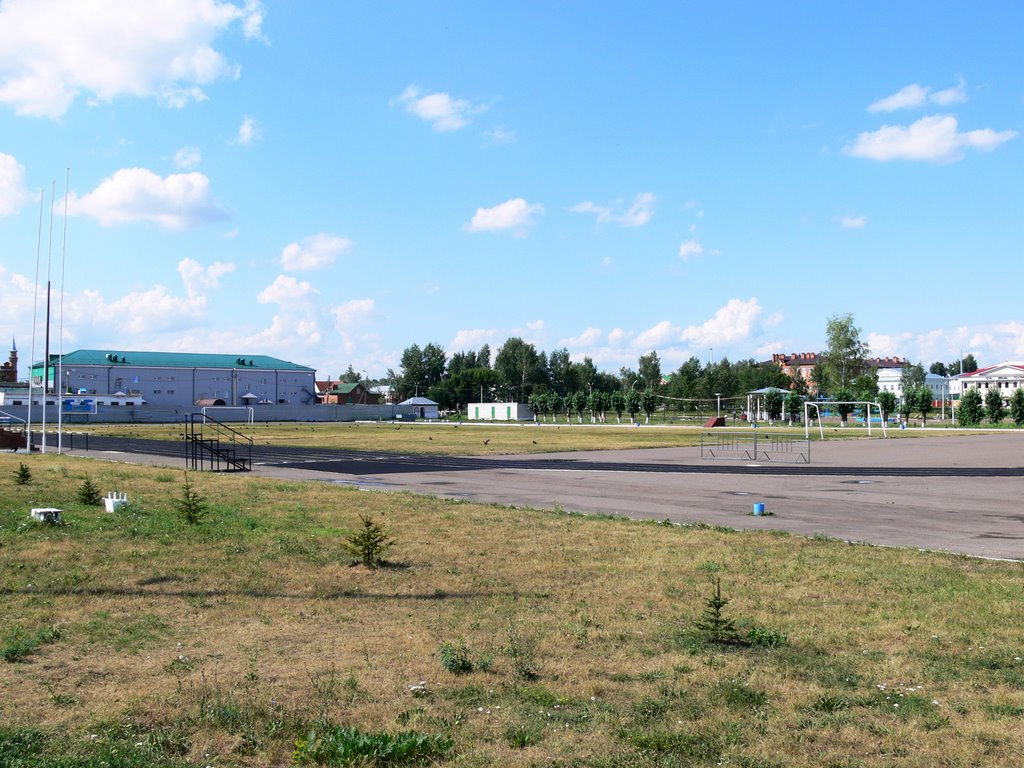 Буинск, центральный стадион.