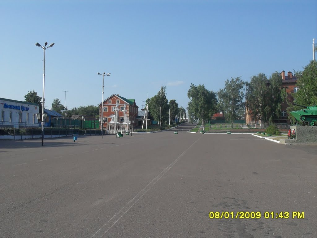 Буинск (Буа) Центральная площадь