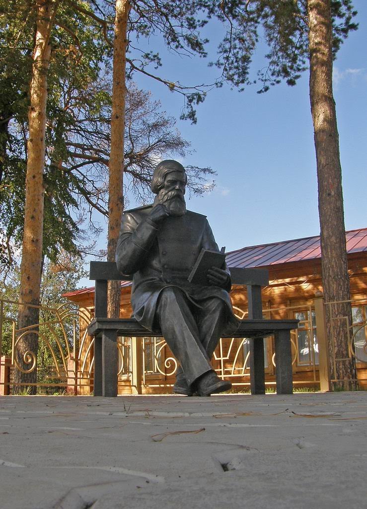 В.М.Бехтерев за чтением