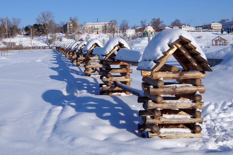 Изгородь на Шишкинских Прудах