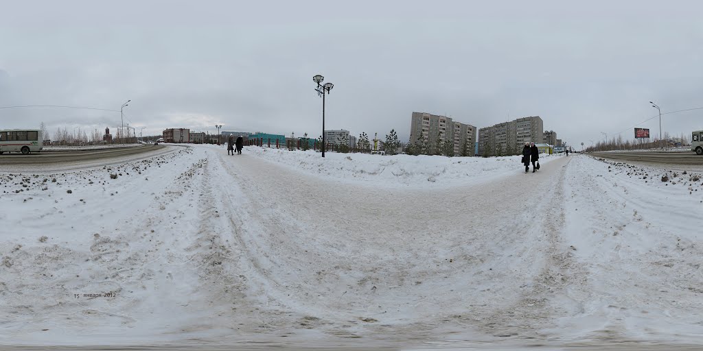 пр. Победы. Вид на собор Троицы
