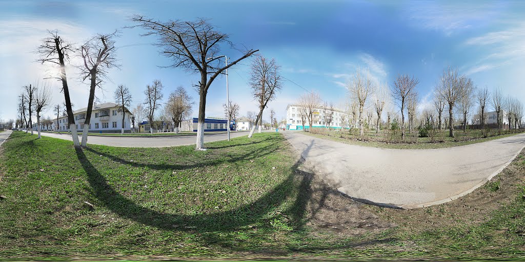 ул.Ленина и ул.Лобачевского(вблизи)