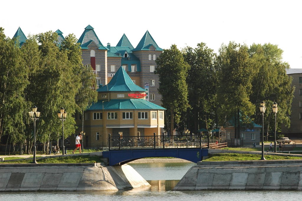 Вид на гостиницу Тернополь