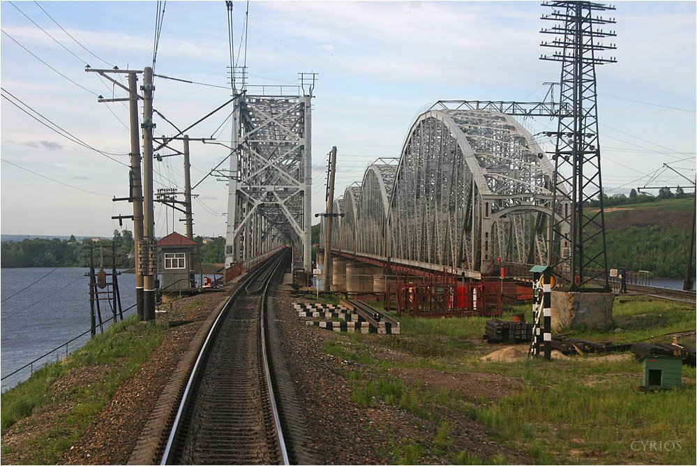 Bridge over Volga