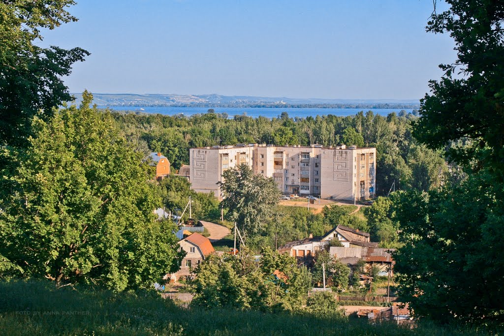 Вид на Волгу