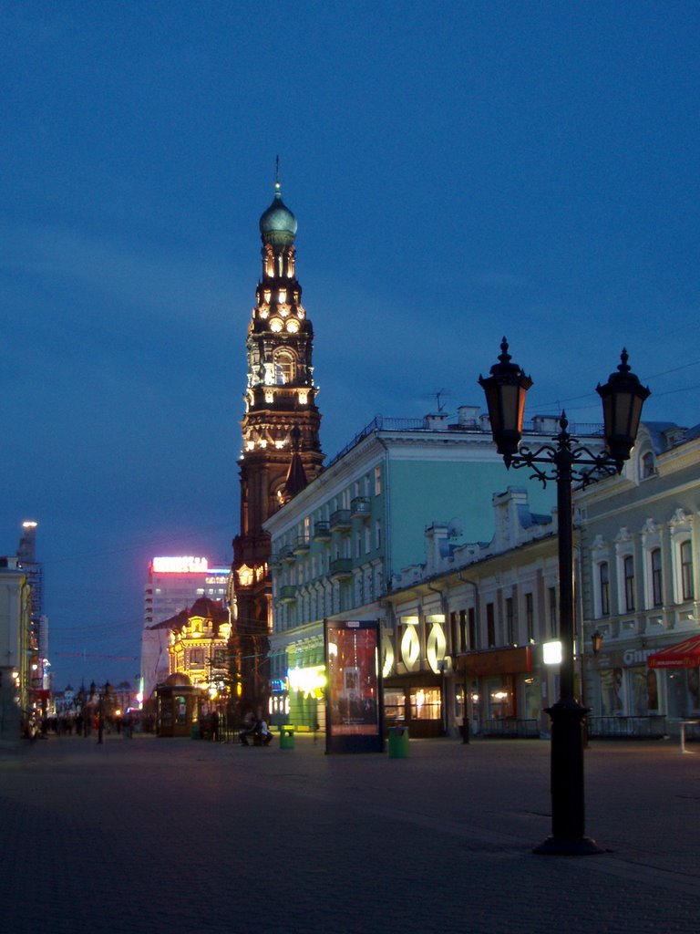 Bell-tower of Bogoyavlensky cathedral