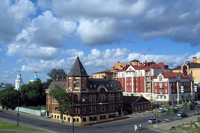 Казань. Вид с кремлёвского холма