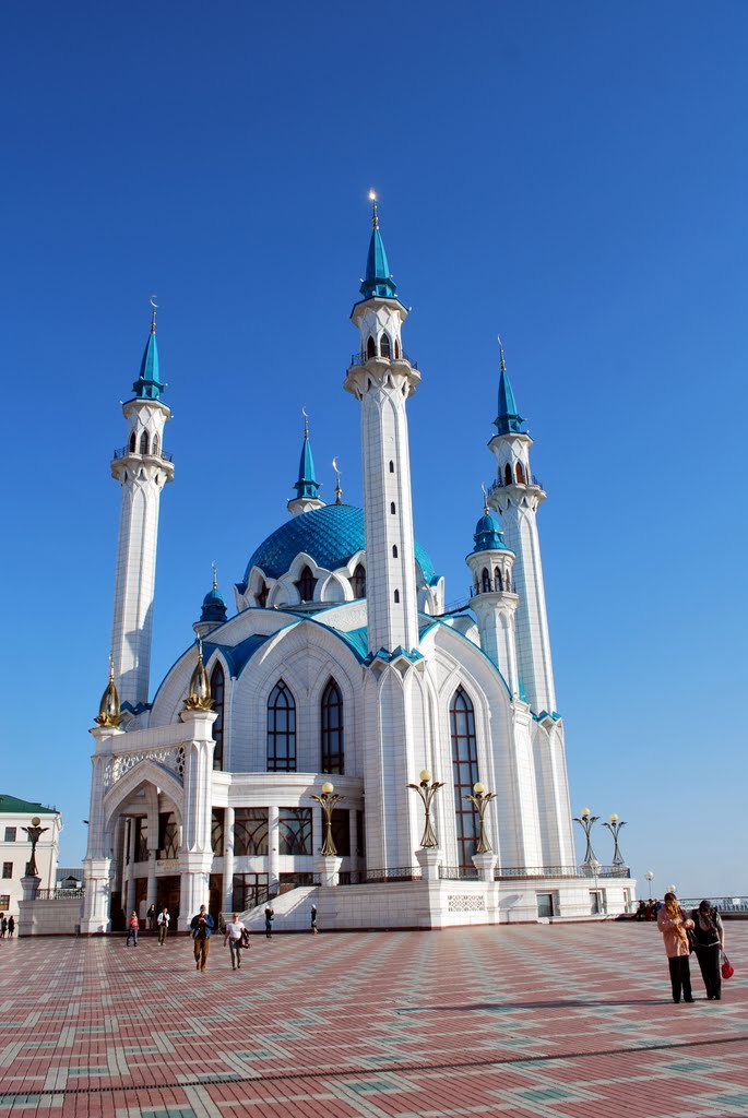 Казань. Кремль. Мечеть Кул-Шариф.  Kazan. The Kreml. Qolsharif Mosque