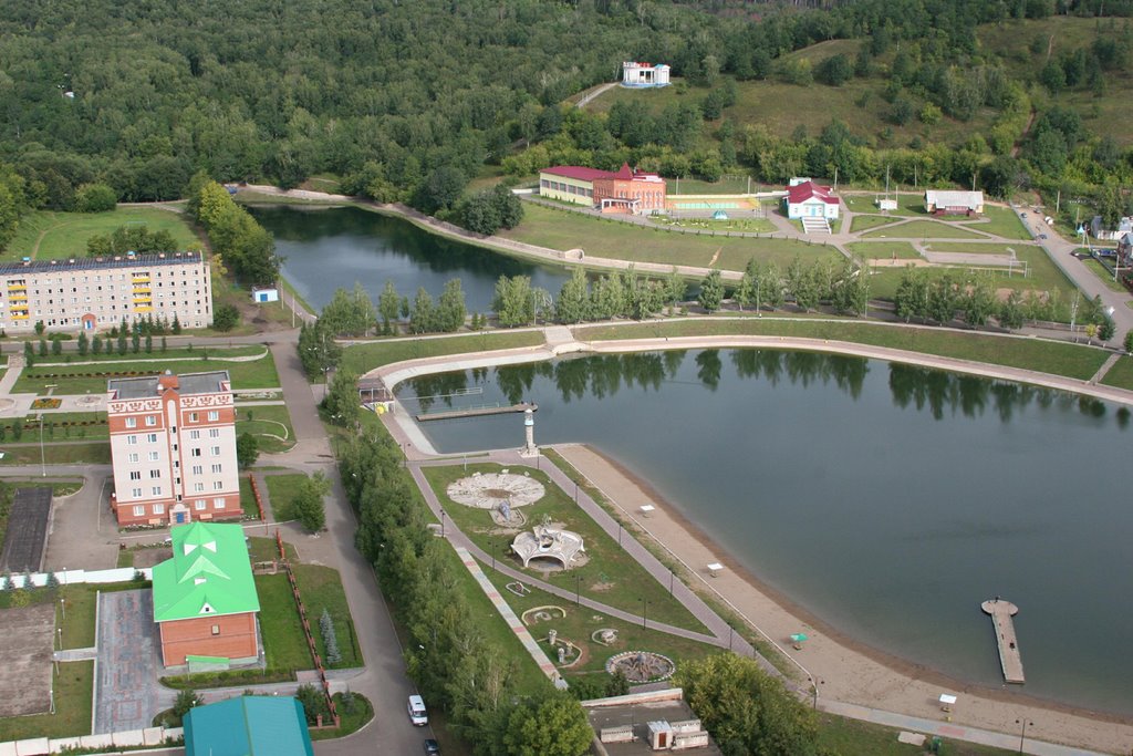 Зона отдыха с вертолёта