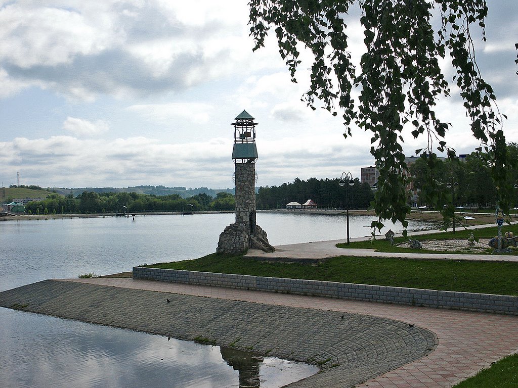 Пруд в г. Лениногорске