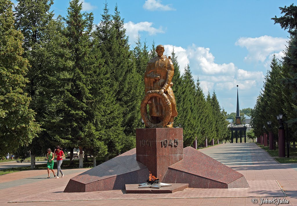 *** Памятник павшим воинам ВОВ ***