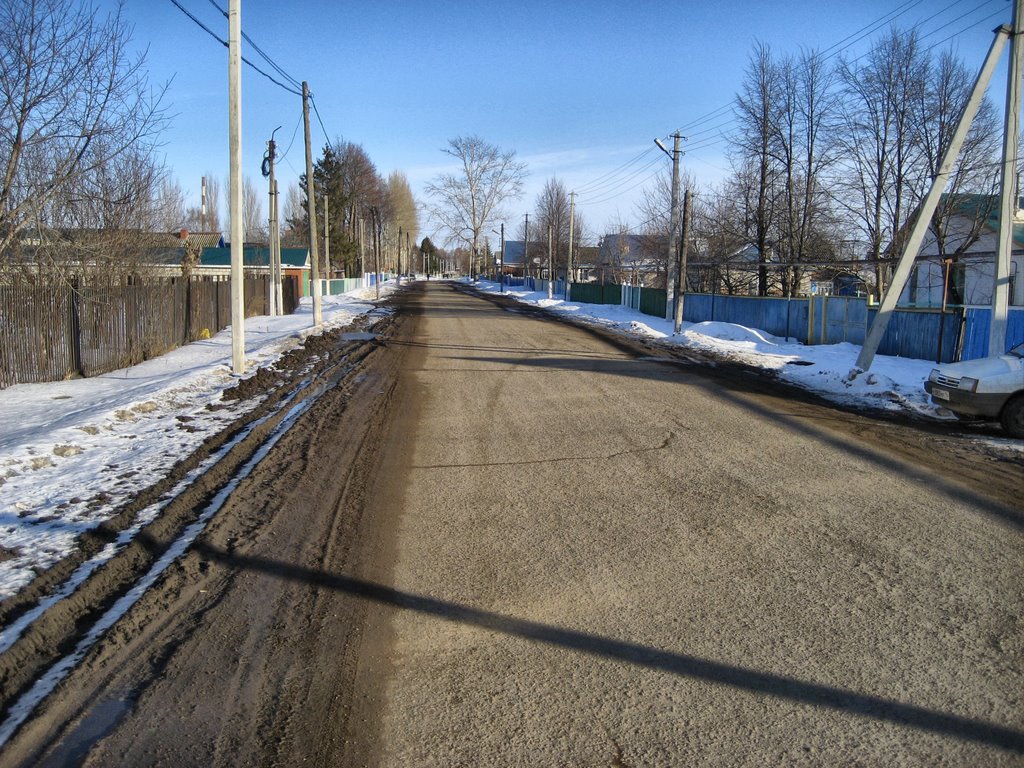 Муслюмово. Улица Г. Тукая. 25.03.2009г.