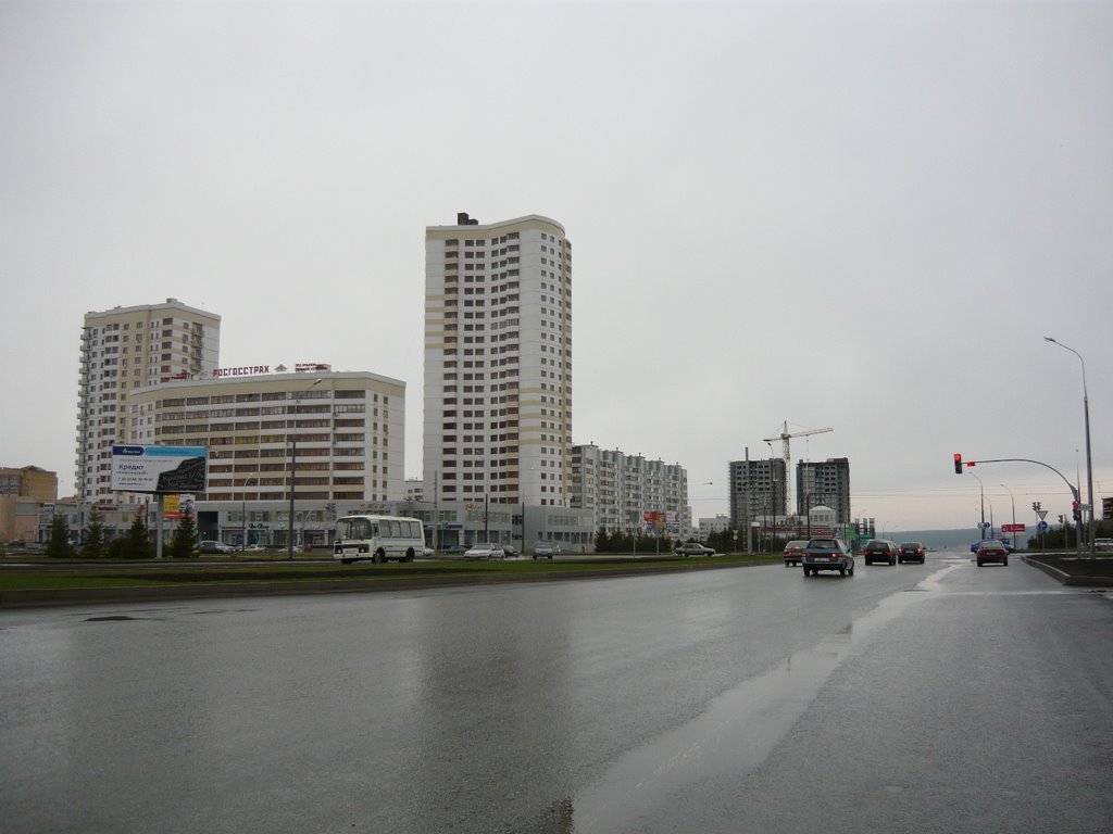 Новые высотки.