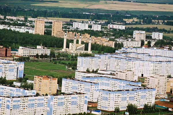 Панорама со стороны пр. Мира