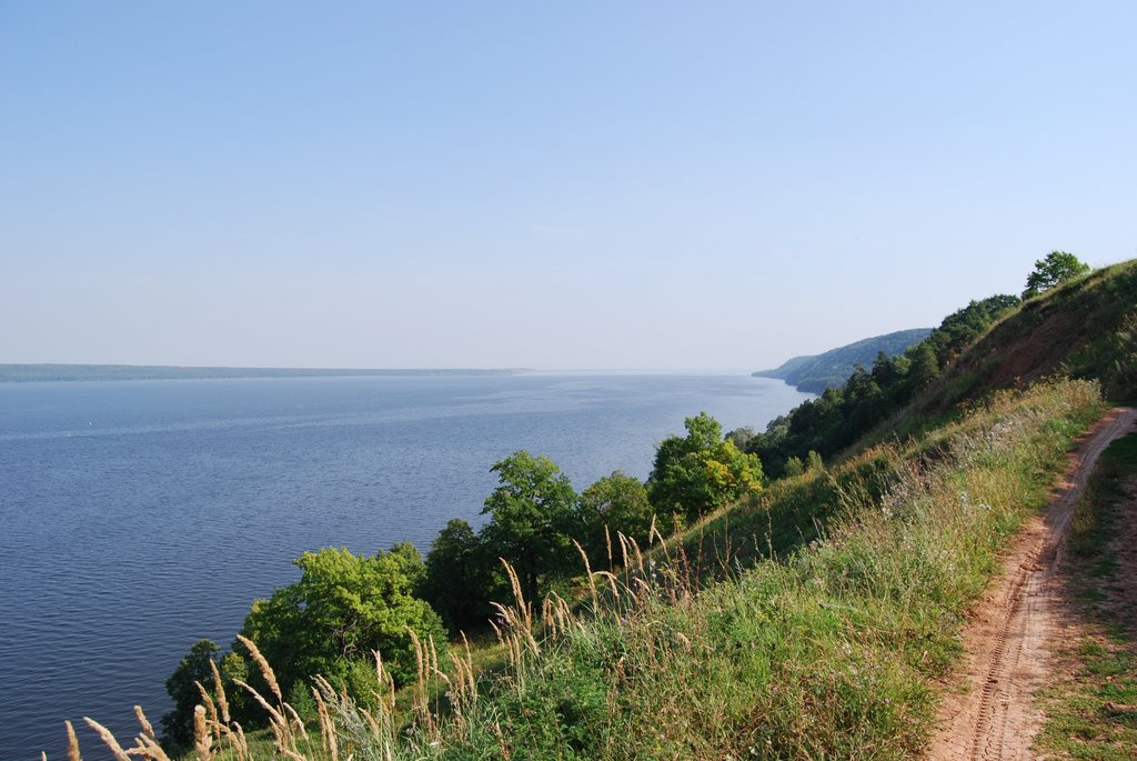 La ripida sponda del Volga