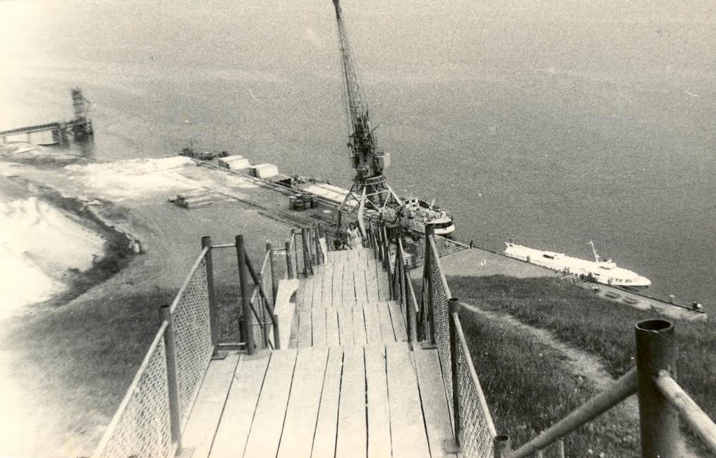 1986 год. Лестница в Тетюшах