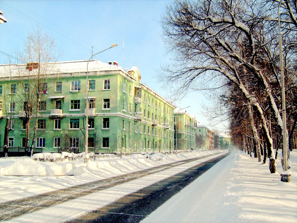 ул. Ленина возле гостиницы