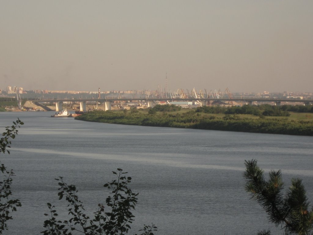 Вид на Томск из Северска