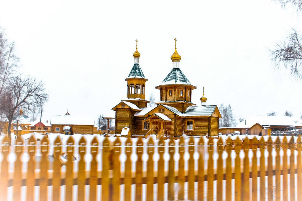 Church in White Jar of the Tomsk region