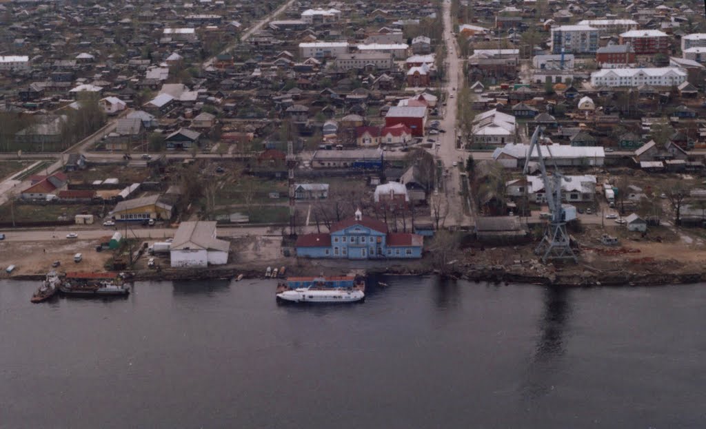 село Каргасок, речной вокзал