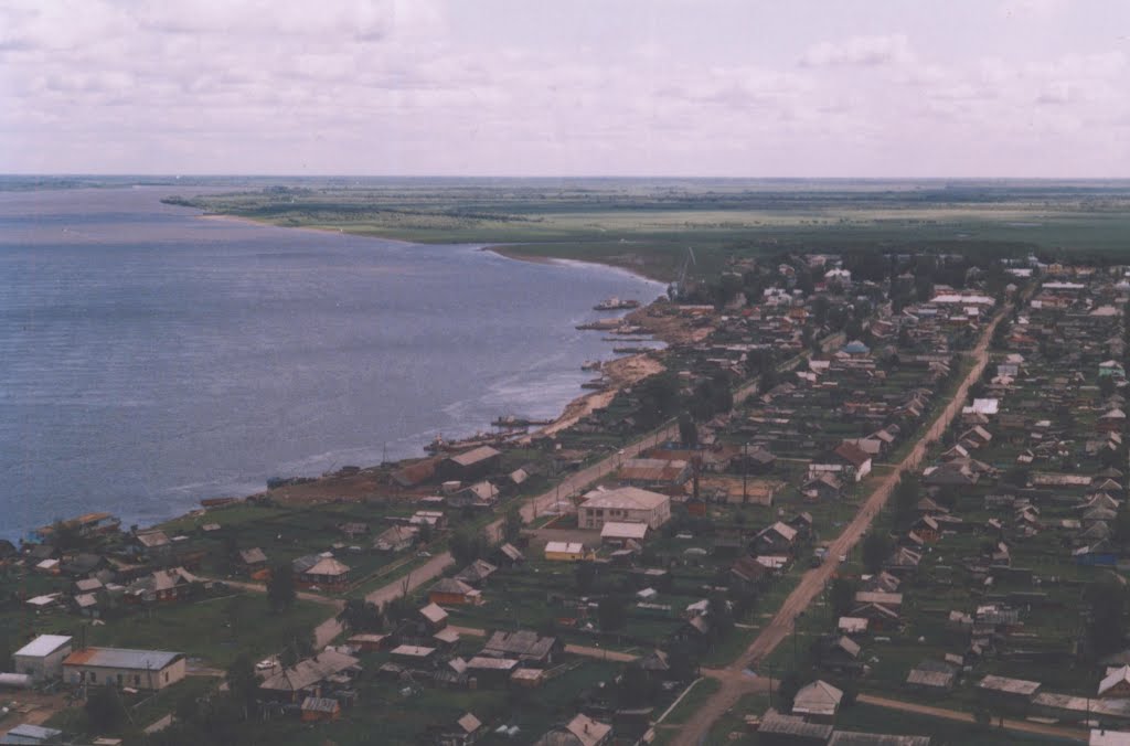 Каргасок, берег Оби-реки