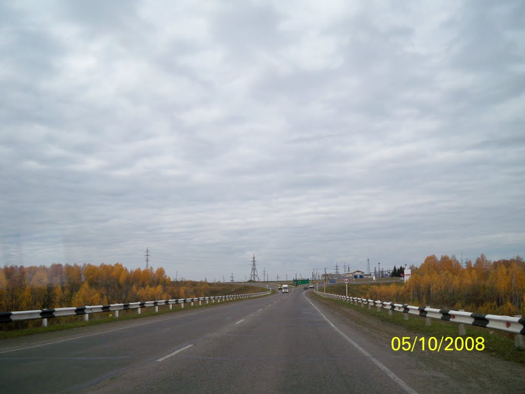 на подъезде к Мельниково