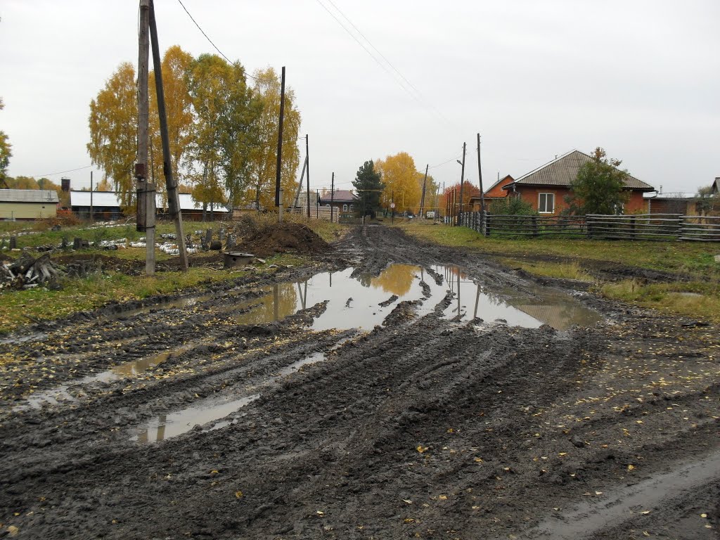Улица Комарова.