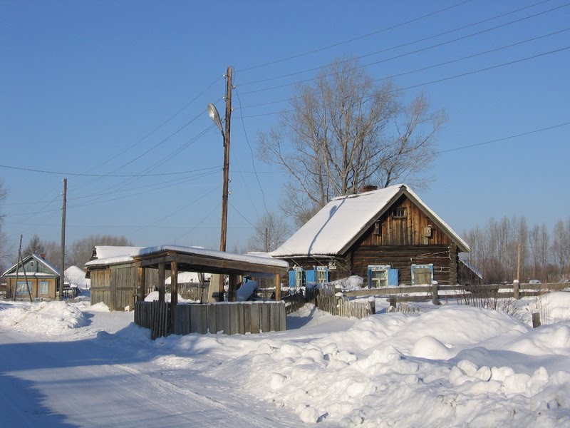Дом с колодцем