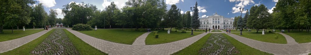 Томский Государственный университет, панорама на 360°, июль 2009