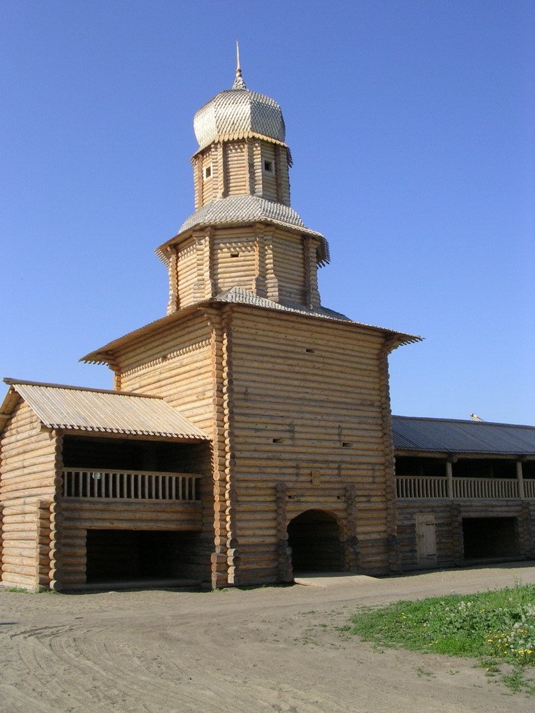 [Russia, Tomsk, Wooden home]