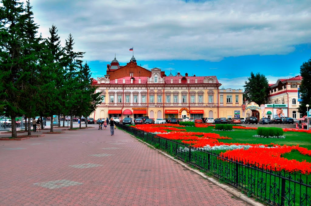 Томск. Новособорная площадь
