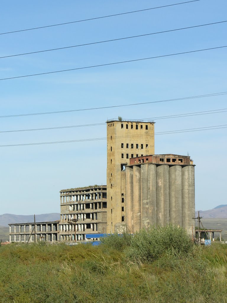 View to Abandoned elevator